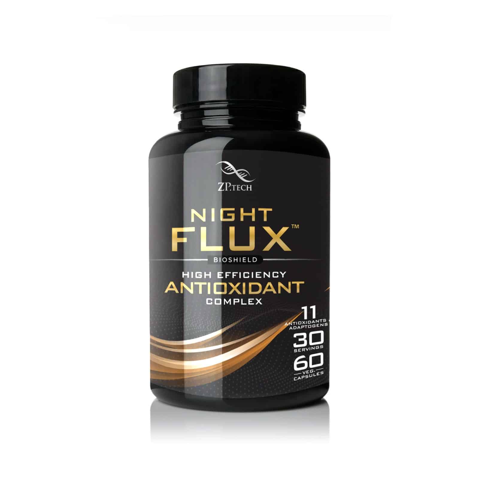 Official Nightflux antioxidant capsules bottle