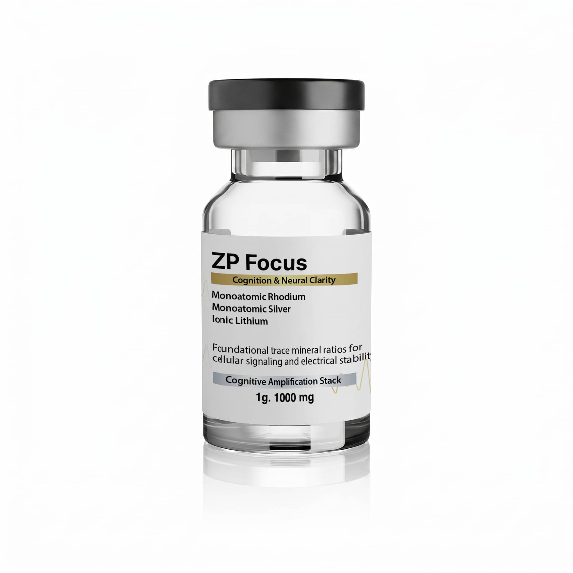 Official ZP Focus 1g cognitive mineral vial